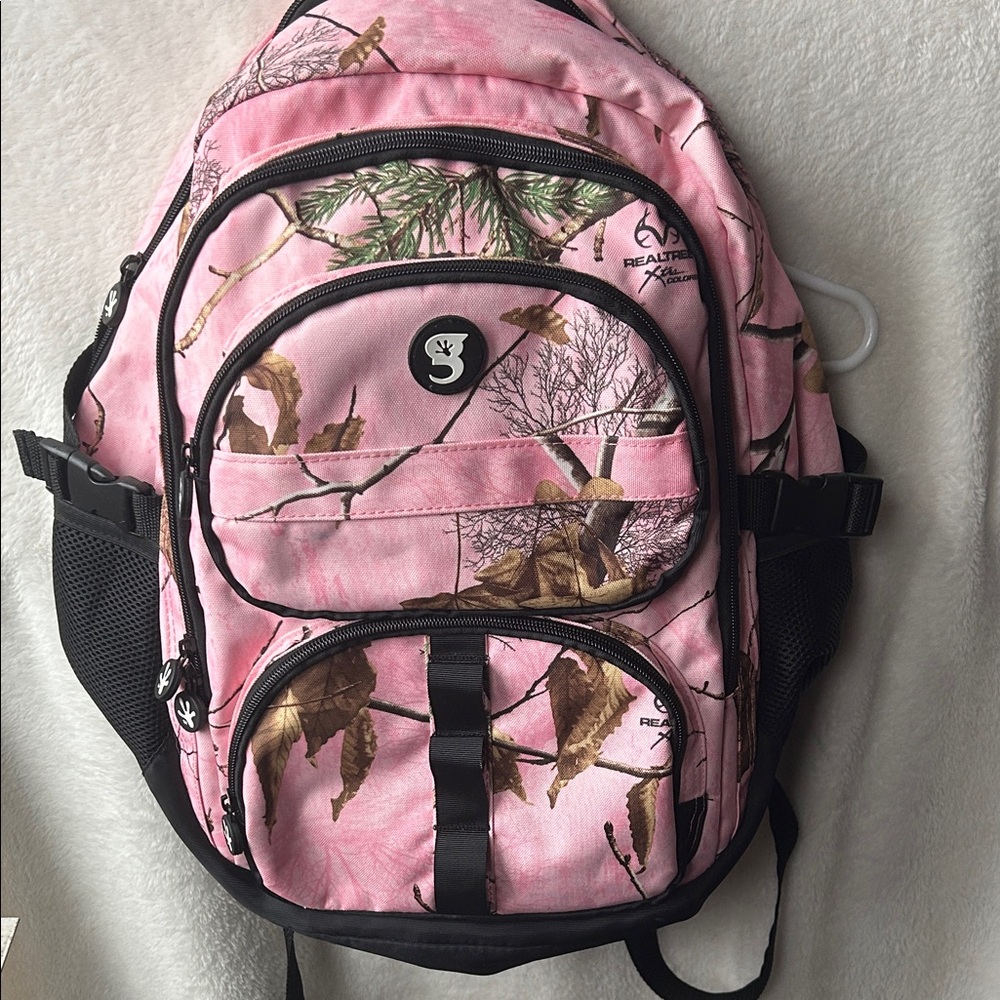 keGgobrands optivaye RT 18  Pink Camouflage Backpack